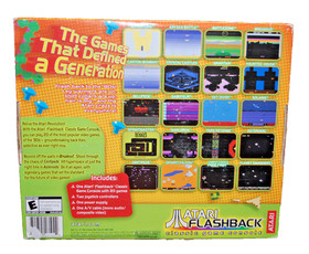 Atari Flashback Classic Game Console with 20 Built-In Games  New   T1595