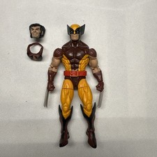 2017 Hasbro Marvel Legends Wolverine Retro Card Brown Suit   Complete