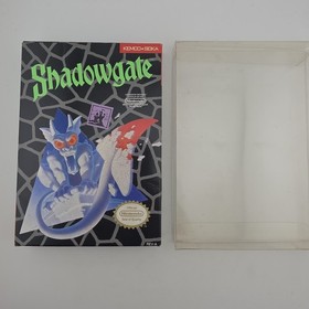 Shadowgate - Box Only &ndash; Nintendo Nes &ndash; With Box Protector &ndash; (No Game)