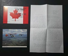 Alfa Tango Canada 9AT142 9AT143 QSL Card Set CB Radio DX