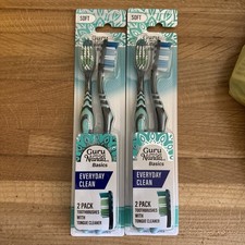Lot of 4 Dental Guru Nanda Soft Toothbrushes 2 pack tongue cleaner