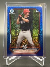 2026 Bowman Chrome 1st Sam Petersen Blue Refractor /150