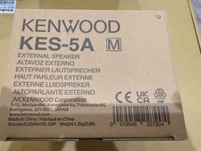 New Genuine Kenwood KES-5 External Mobile Speaker, 40 Watts