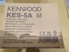 New Genuine Kenwood KES-5 External Mobile Speaker, 40 Watts