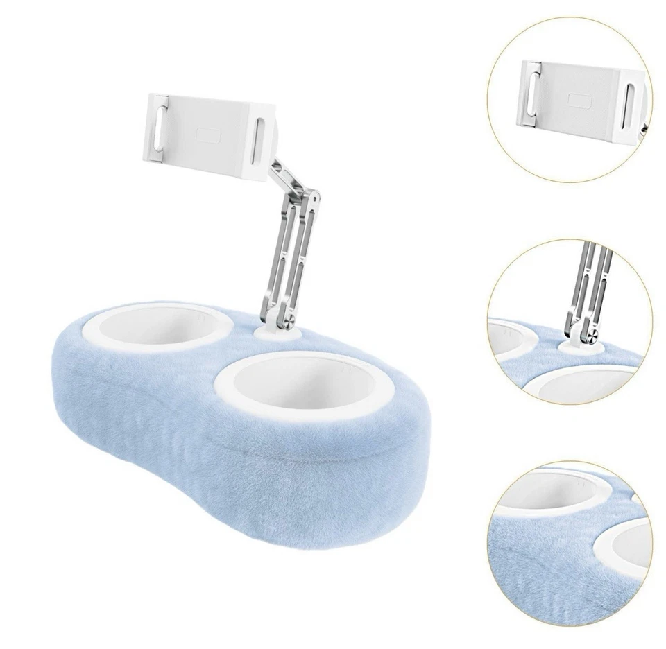 Soporte De Almohadilla Para Tablet , Teléfono Con 2 Aperitivos , Tazón, Soporte - Image 4 of 4
