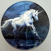 White Unicorn - Fantasy - American Silver Eagle 1oz .999 Silver Dollar Coin Gift