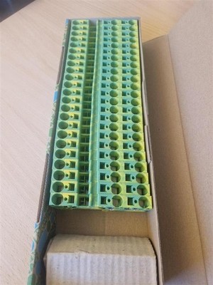 23 Stück Phoenix Contact ST 16-TWIN-PE Schutzleiter-Reihenklemme (3035344)