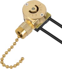 Ceiling Fan Switch Zing Ear Ze109m Pull Chain Switch On/off Light Switch For Hun