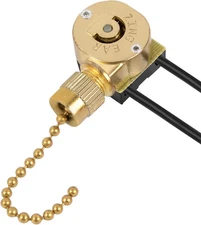 Ceiling Fan Switch Zing Ear Ze109m Pull Chain Switch On/off Light Switch For Hun