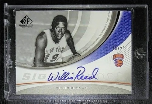 WILLIS REED Knicks 2005-06 SP Game Used 