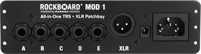 RockBoard MOD 1 V2 Patchbay Pedalboard Kabel Management Effekte TRS Klinke XLR