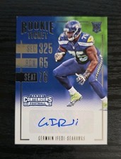 2016 Contenders Rookie Ticket #115 Germain Ifedi Auto