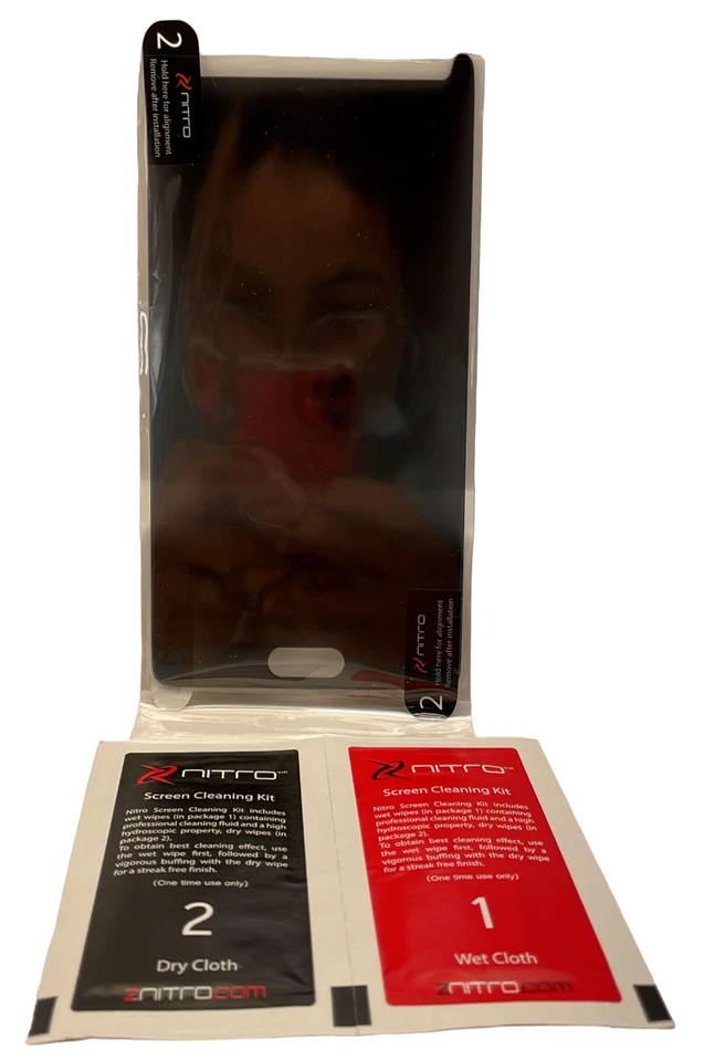 ZNITRO Tempered Glass Screen Protector for Samsung Galaxy Note 4 - Privacy - Image 4 of 4