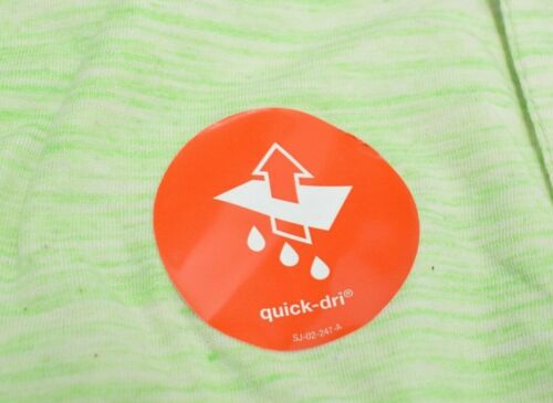 Camiseta para hombre St. John's Bay Performance Quick-Dri manga corta, verde, elige la talla - Imagen 2 de 5