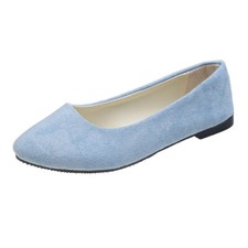 WOMENS LADIES SLIP ON BALLERINAS FLAT PUMPS BALLET COMFY WOMEN SHOES SIZE