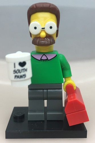 LEGO ® Minifigura objeto de colección Simpsons Ned Flanders - colsim-7 sim013 - Imagen 5 de 18