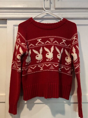 Vintage Playboy Sweater Women's Size Medium