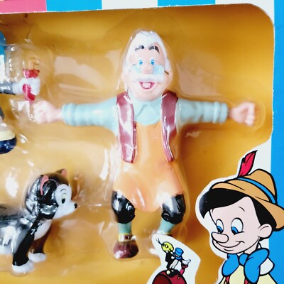 ピノキオ 4ピースギフトセット Just Toys Walt Disney JusToys Bend-Ems Pinocchio 4 Piece Set Rare | eBay