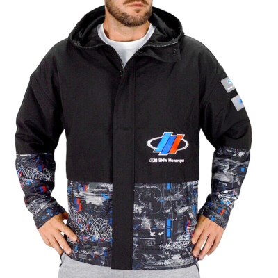 Puma BMW M Motorsport Herren Allwetter Jacke Windbreaker Übergang Wind Jacke NEU