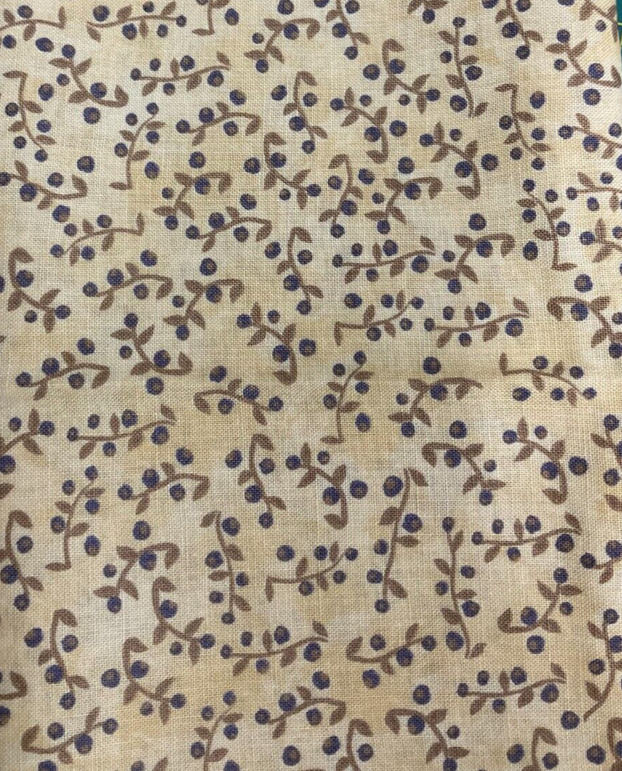 PIECES FROM MY HEART - FLOWER BUDS BY SANDY GERVAIS FOR MODA-- 1/2 YARD ...