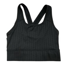 Nike Dri-Fit Sports Bra Womens Small Black Medium Support Gym Training Yoga