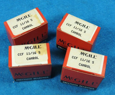 Lot of 4 Cam Followers, 11/16 inch, McGill CCF-11/16-S - Brand New in Box