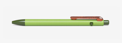Tactile Turn SLIM Side Click Ink Pen - Sprout Limited Ed. - Titanium - Short