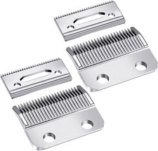 2 Sets Adjustable Clippers Blades 2 Hole Hair Trimmer Replacement Blade