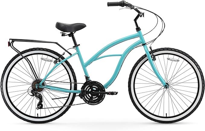 トリプレットローゼンジ アメジスト R6284 sixthreezero Around the Block Women's 7-Speed New Beach