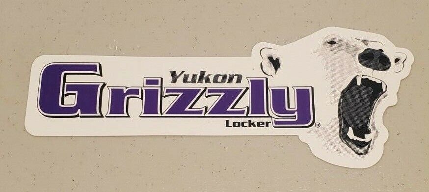 Yukon Gear and Axle Grizzly Sticker Decal- New- Racing, Jeep, Offroad, Truck