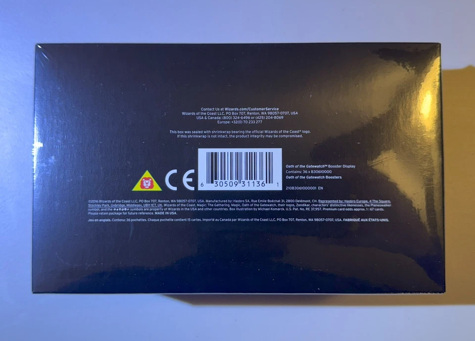 Magic The Gathering: Oath Of The Gatewatch  NEW Factory Sealed Draft Booster Box - Image 3 of 4