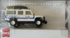 BUSCH    (Spur H0)   50382    PKW   Land Rover  Bergrettung + OVP - unbenutzt