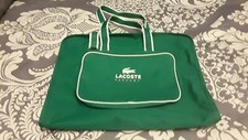 34x22 Lacoste Hanging Bag With Front Parfums Zipper Pocket