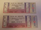 Molson Indy Vancouver 1996 Ticket stub pair VG+ concord pacific place sept 1