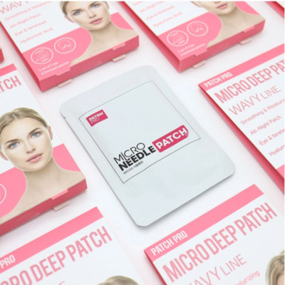 Micro Eye Patch Hyaluronic Acid Fine Lines, Puffy Eyes, Forehead Lines Microneed