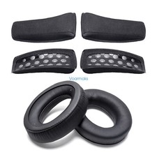 Lambskin Ear Pads Headband Pad 3 Mic Covers Kit For Bose A30 Aviation Headset