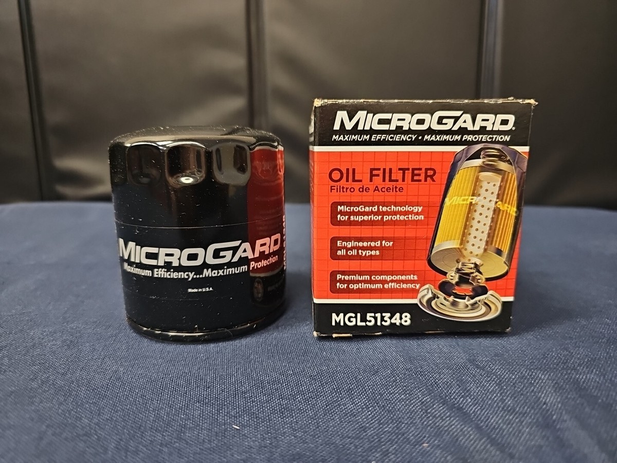 MGL51348 Microgard Oil Filter Black New In Box | eBay