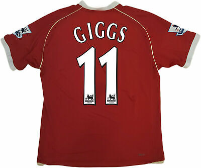 maglia manchester united Giggs #11 2006 2007 aig CR7 jersey maglia manchester united Giggs #11 2006 2007 aig CR7 jersey