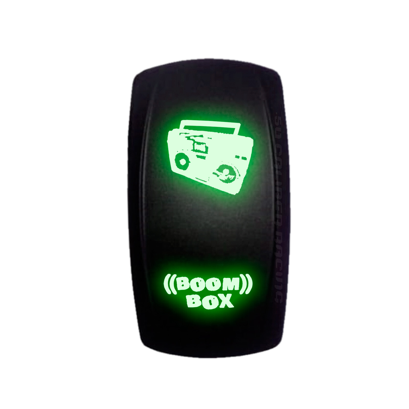 12V ON/OFF Waterproof Rocker Switch "Boom Box" Off Road 4x4 