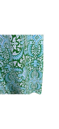 Talbots Green Blue Short Sleeve Button Detail Shirt Stretchy Comfy Size M (D16) - Picture 4 of 9