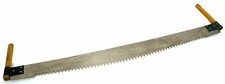 Hands&auml;ge S&auml;ge Zwei-Mann Holzs&auml;ge Trumms&auml;ge Schrots&auml;g Schrotsaege Blatts&auml;ge 100cm