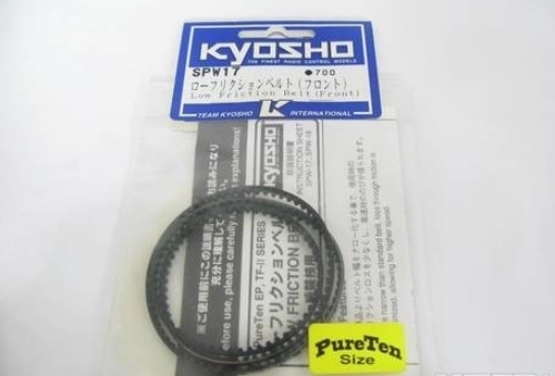 Kyosho SPW-17 Low Friction Front Belt Kyosho Pure Ten EP, TF-11 Series NEW - Picture 2 of 2