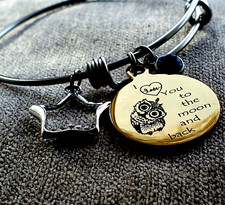 Christmas gifts for daughter granddaughter Girlfriend wife Bangle bracelet gold