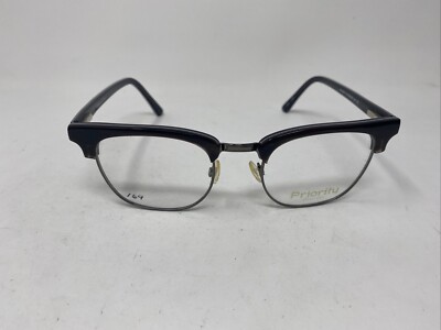 PRIORITY EYEWEAR CAYMAN C 3 51-21-145 BROWN FLEX HINGE EYEGLASSES LN25