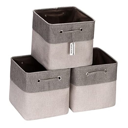 3-Pack Cubic Storage Basket Set, Storage Small/11 x 11 x 11