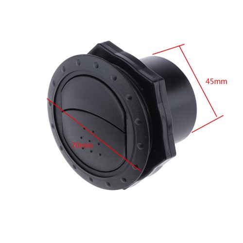Round Air Vent Outlet Grill Ventilation 70x45mm for RV Marine Yacht - Picture 3 of 8