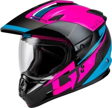 GMAX GM-11 Decima Helmet Black/Pink/Blue Small Women's A11161234