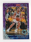 2019 Panini Hoops Premium Stock Basketball Purple Disco Prizm Klay Thompson #60 PSA 9