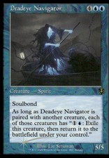 Deadeye Navigator (Retro Frame) - Launch Party & Release Promos - 492 MTG Magic