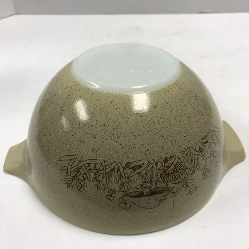 Vintage Pyrex Forest Fancies Mushroom Mixing Bowl 441 750 ML